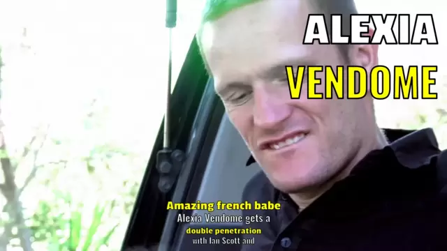 Amazing french babe Alexia Vendome gets a double penetration with Ian Scott and Myke Angelo