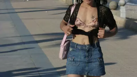 Hot little Alicya doing a strip  photo 6