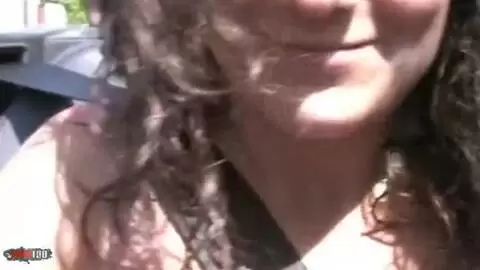 Alys Rebel showing pussy in the car photo 08