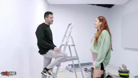 Kevin White fucking with stunning argentinian redhead Ammy Redhead photo 01