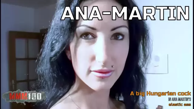 A big Hungarian cock in Ana Martin's elastic ass