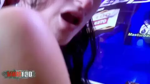 Public sex with Ana Martin at the erotic salon in Barcelona photo 11