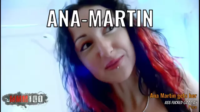 Ana Martin gets her ass fucked good by Paco