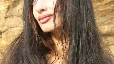 Pornstar arab brunette Angelina dancing and stripping by the sea  photo 16