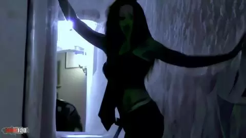 Nice arab Angelina doing a strip  photo 08