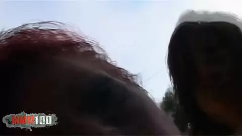 Angie Kiss and Alys Rebel share a big cock in a four -plan plan by the pool photo 09