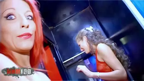 Alys Rebel and Angie Kiss eat each other's pussies and dildo each other at Vahiné in Marseille photo 02