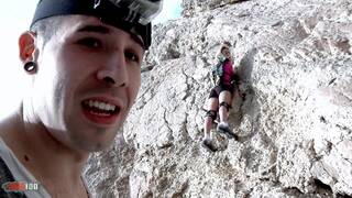 Anita\'s rock climbing turns i