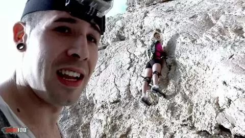 Anita's Rock Climbing Turns into Rock-Hard Action with Kevin White photo 01