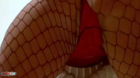 Horny milf redhead Ann Lorca doing a hot striptease in the stairs  photo 09