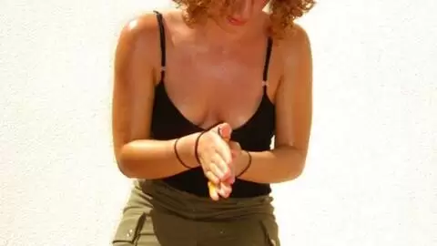 Pretty young latina Anna doing a hot striptease  photo 3