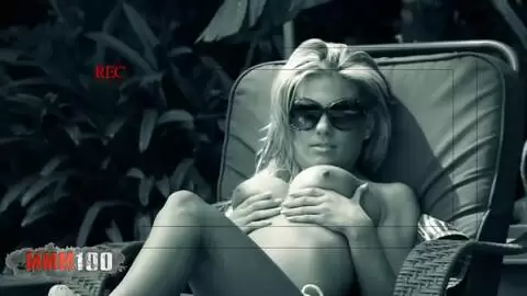 Spying the girl next door getting banged in her yard photo 01