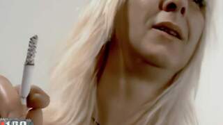 Mother blonde having fun 