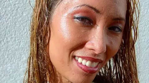 Hot asian with big boobs Bamboo removing clothes  photo 8