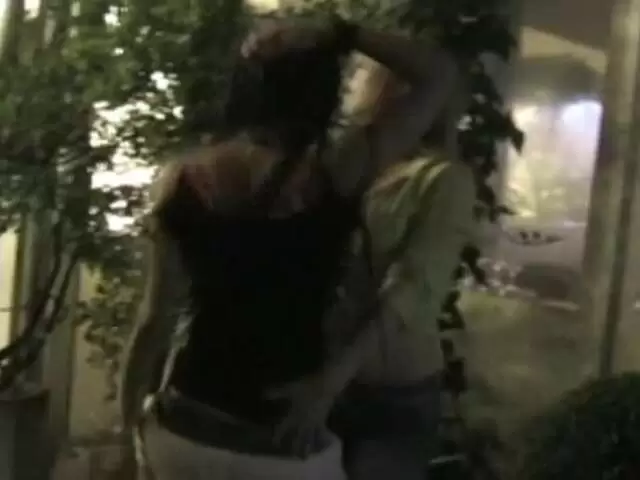 Barbara and Angelina having fun in a bar part 1 photo 1