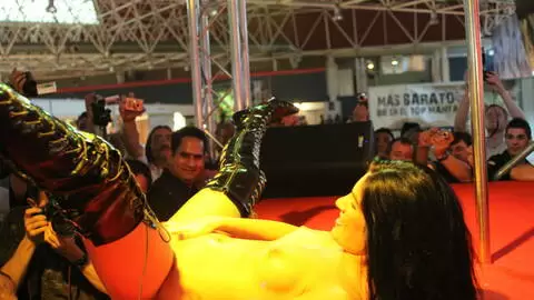  Jessica Blue and Lydia Rouge at FICEB 2010 photo 16