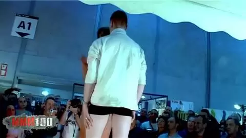 Besançon erotic salon 2007 show number 7 by Alycia Lopez photo 16