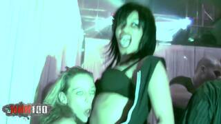 Crazy party in a besancon nigh