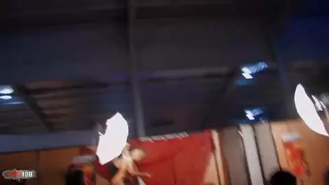 Krystal Wallas & Max Cortes at the erotic salon in Besancon photo 16