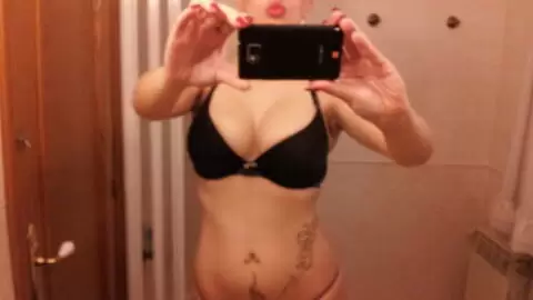 Selfies pictures of blonde with big boobs Candela X  photo 13