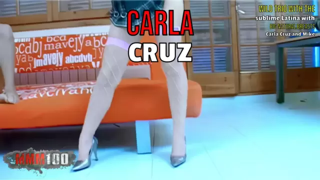 Wild trio with the sublime Latina w...