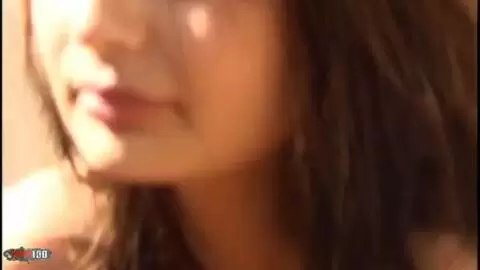 Hot young brunette with big tits Carla doing a strip on the terrace  photo 09