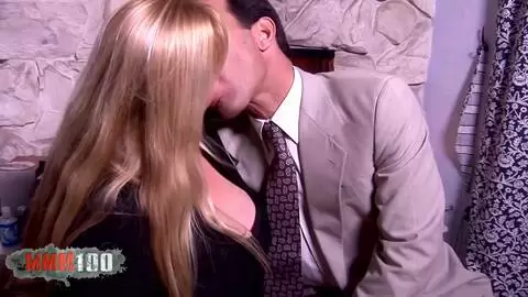 Chubby Blonde Housewife Gets Deep Pounding and Cumshot photo 01