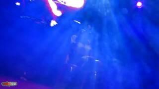 Slut black babe dancing and st