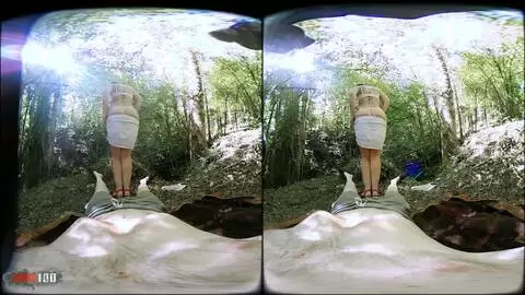 Outdoor 3d virtual reality fuck with french milf Charlie photo 01