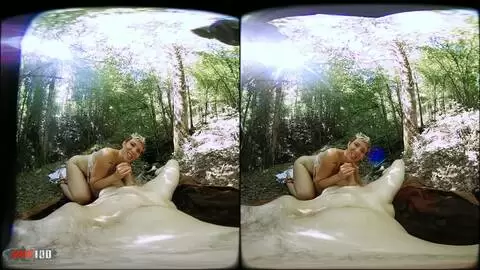 Outdoor 3d virtual reality fuck with french milf Charlie photo 16
