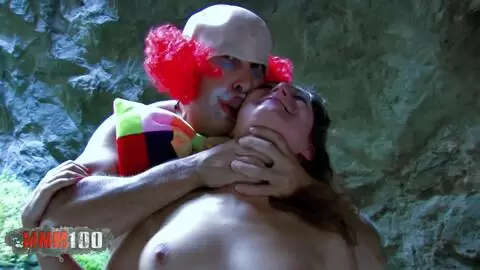 Young French babe Charlotte de Castille ass fucked by a perverted and hysterical old clown photo 06