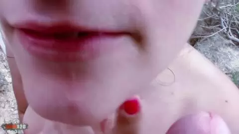 Porn jogging in the woods with Charlotte de Castille photo 16