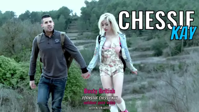 Busty British Pornstar Chessie Kay outdoor porn video with Kevin White