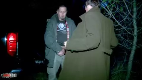 Night Fucking outdoor huge tits babe Clanddi Jinkcego with peeing photo 03