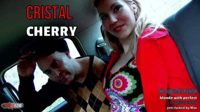 The sublime Spanish blonde with perfect tits Cristal Cherry gets fucked by Max Cortes