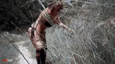 Discovery of the island, sloppy blowjobs and threesome with Nicky and Gina photo 06