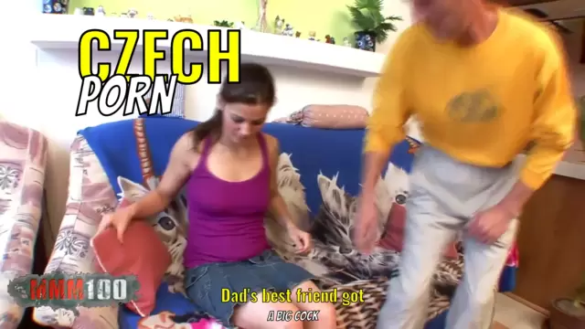 Dad's best friend got a big cock