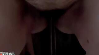 Little pee in the toilet with 