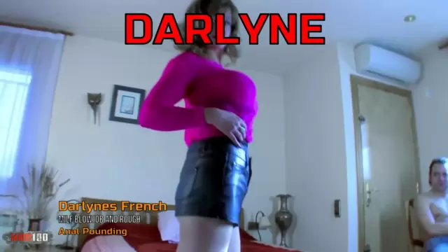 Darlyneâ€™s French MILF Blowjob and Rough Anal Pounding
