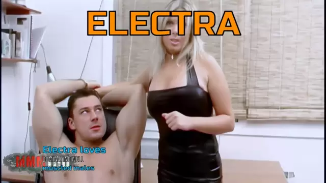 Electra loves dominating well muscled males