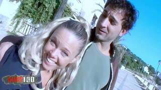 Busty blonde electra gets fuck