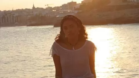 Pretty teen Emilce removing clothes  photo 12