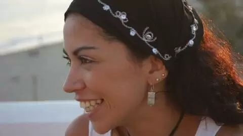 Pretty teen Emilce removing clothes  photo 16