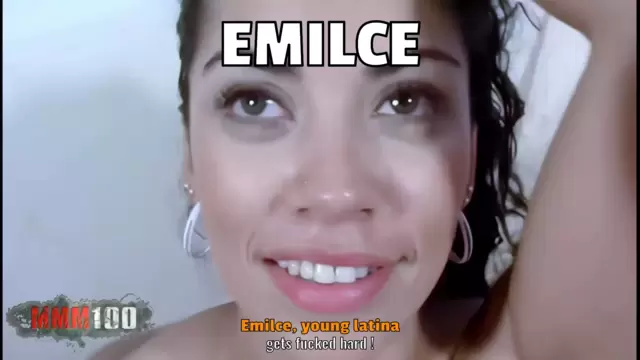 Emilce, young latina gets fucked hard  