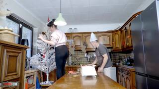 Emmita\'s big tits bounce in x