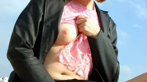 Hot teen brunette Emy stripping on the beach  photo 3