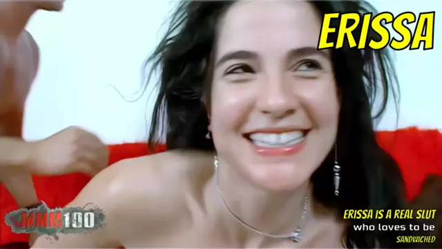 Erissa is a real slut who loves to be sandwiched