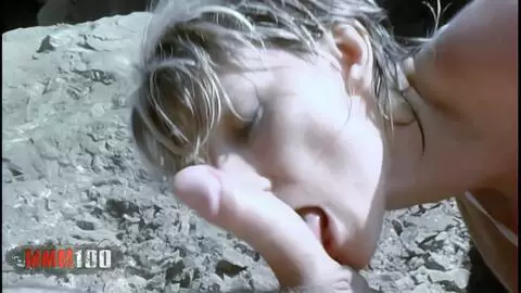 Horny MILF getting smashed a la plage photo 04