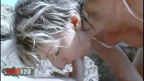 Horny MILF getting smashed a la plage photo 05