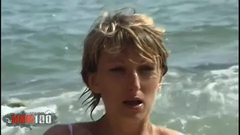 Anal fuck at the beach with the beautiful French MILF Estelle Clark photo 06